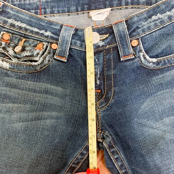 True Religion Heavyweight Flare Denim Jeans, 27 - Picture 7 of 12